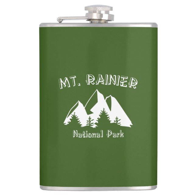 Petaca Parque nacional del Monte Rainier (Anverso)