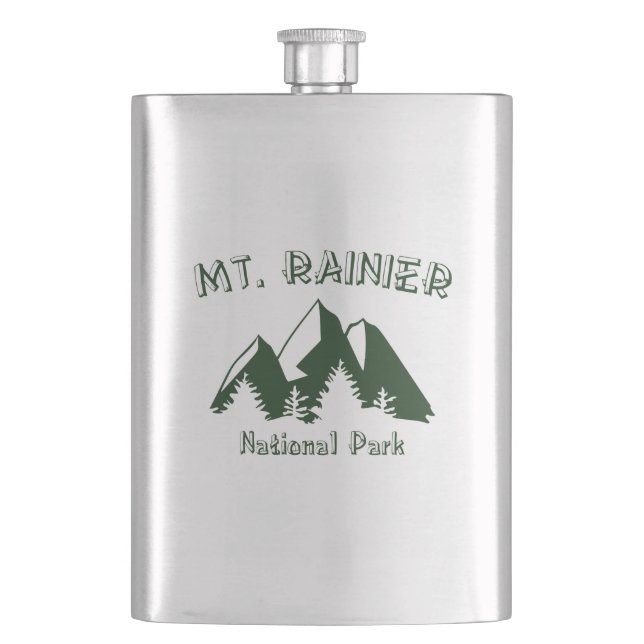 Petaca Parque nacional del Monte Rainier (Anverso)