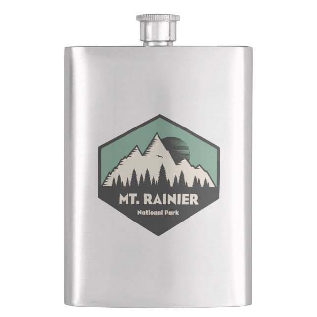 Petaca Parque nacional del Monte Rainier (Anverso)