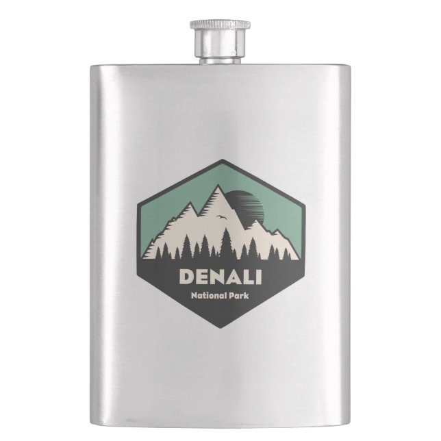 Petaca Parque nacional Denali (Anverso)