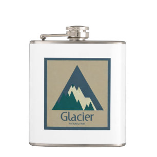 Petaca Parque nacional Glacier Rustic