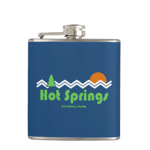 Petaca Parque nacional Hot Springs Retro