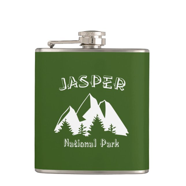 Petaca Parque nacional Jasper (Anverso)