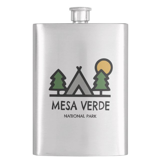 Petaca Parque nacional Mesa Verde (Anverso)
