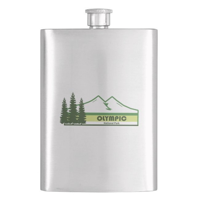 Petaca Parque nacional olímpico Estribos verdes (Anverso)