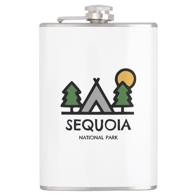 Petaca Parque nacional Sequoia (Anverso)