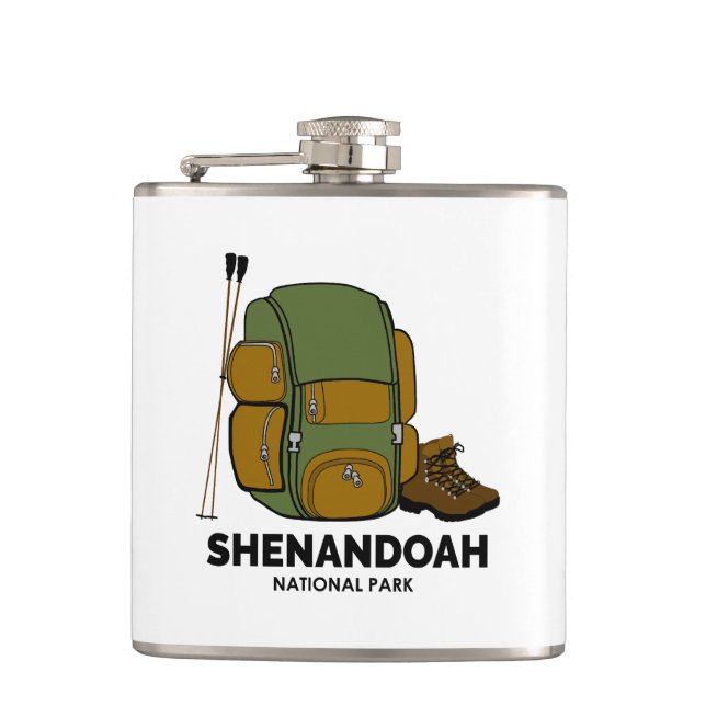 Petaca Parque nacional Shenandoah (Anverso)