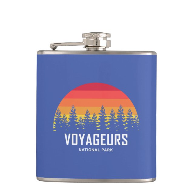 Petaca Parque nacional Voyageurs (Anverso)