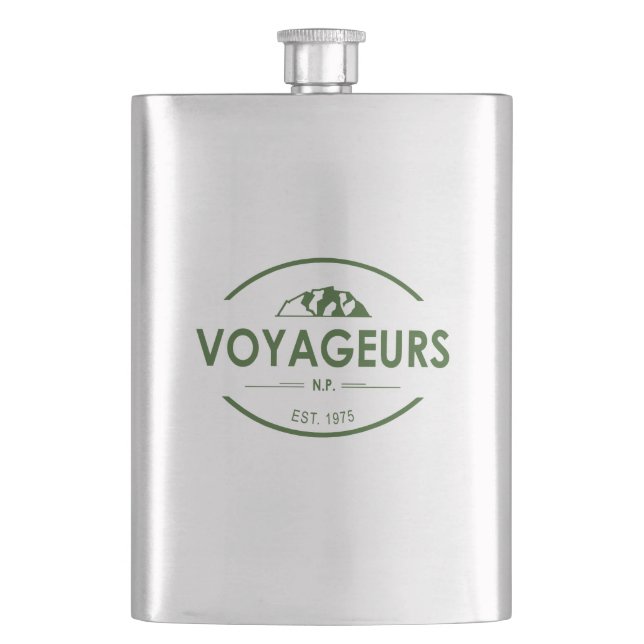 Petaca Parque nacional Voyageurs (Anverso)