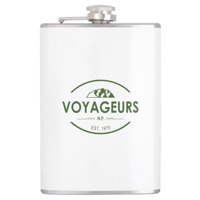 Petaca Parque nacional Voyageurs (Anverso)