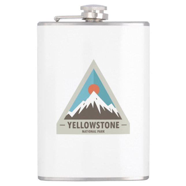 Petaca Parque nacional Yellowstone (Anverso)