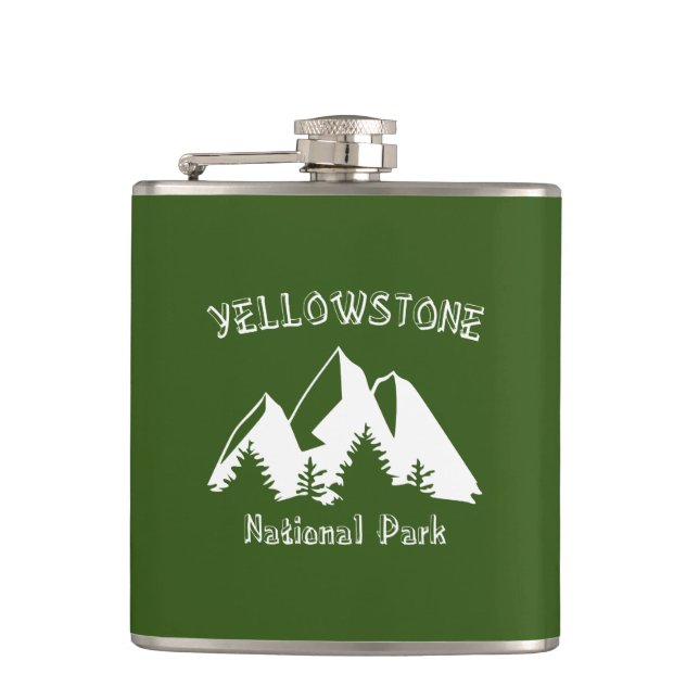 Petaca Parque nacional Yellowstone (Anverso)