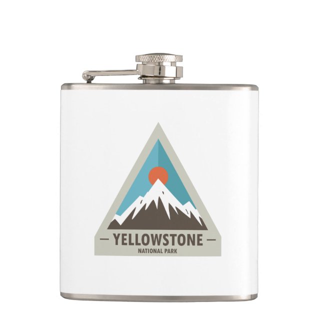 Petaca Parque nacional Yellowstone (Anverso)