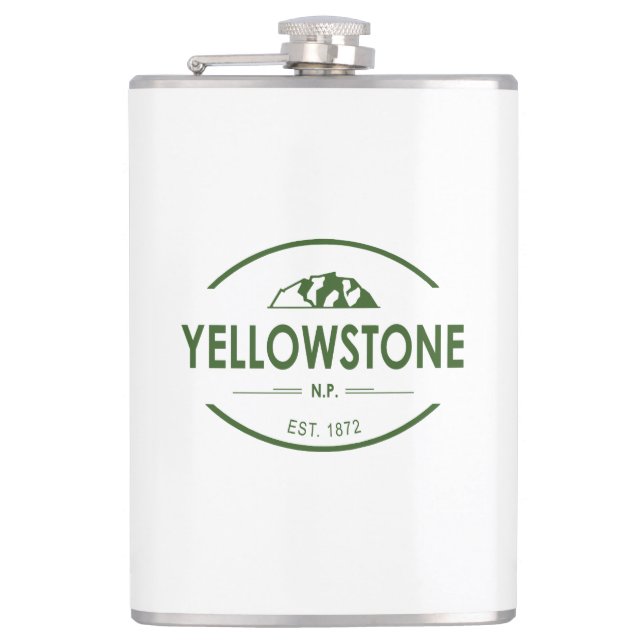 Petaca Parque nacional Yellowstone (Anverso)
