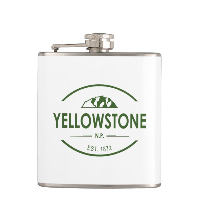 Petaca Parque nacional Yellowstone (Anverso)