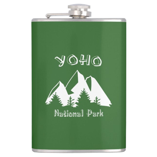 Petaca Parque nacional Yoho (Anverso)