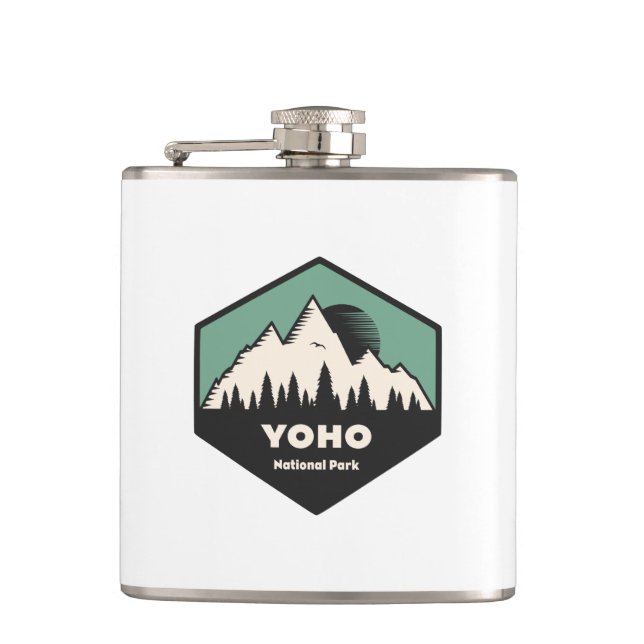 Petaca Parque nacional Yoho (Anverso)