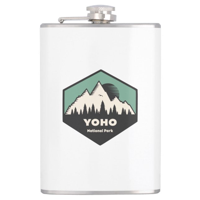 Petaca Parque nacional Yoho (Anverso)