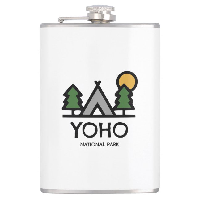 Petaca Parque nacional Yoho (Anverso)