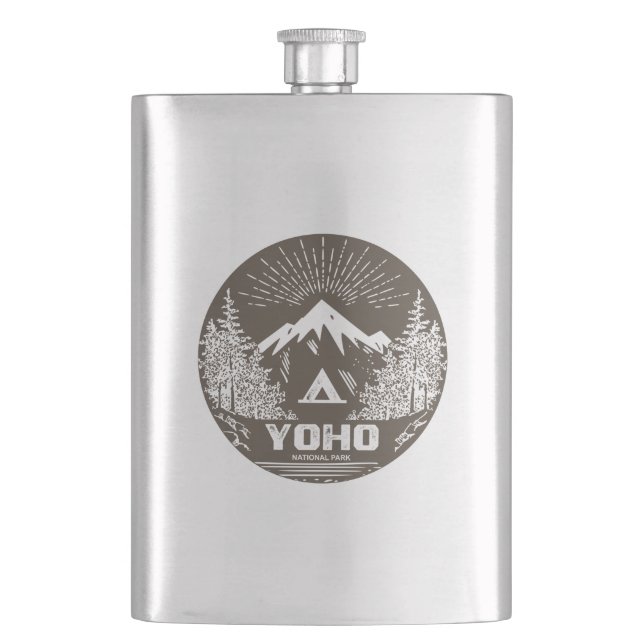 Petaca Parque nacional Yoho (Anverso)