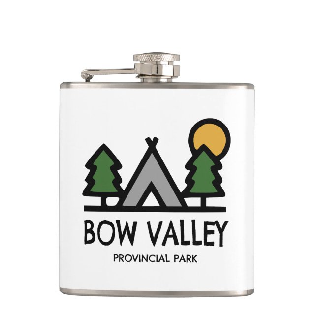 Petaca Parque provincial del Valle de Bow (Anverso)
