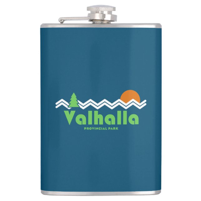 Petaca Parque provincial Valhalla Retro (Anverso)