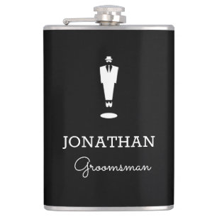 Petaca Partido de Boda de Regalo Groomsman Personalizado 