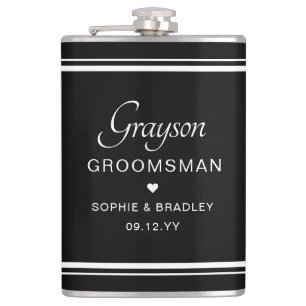 Petaca Partido de Boda Personalizada Personalizado Grooms