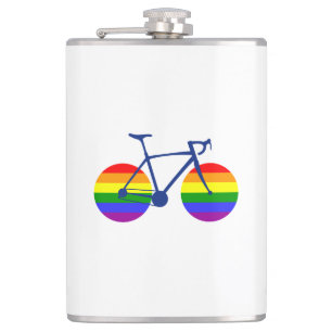 Petaca Paseo en bicicleta con orgullo