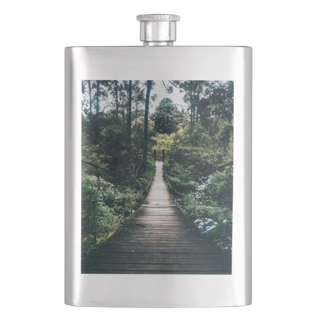 Petaca Paseo Marítimo Por El Bosque (Anverso)