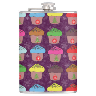 Petaca pasteles de taza para navidades