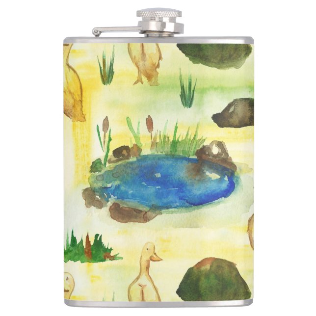 Petaca Pato acuático (Anverso)