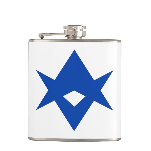 Petaca Patriotic flask with Flag of Toyota City, Japan (Anverso)
