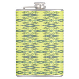 Petaca Patrón amarillo y negro