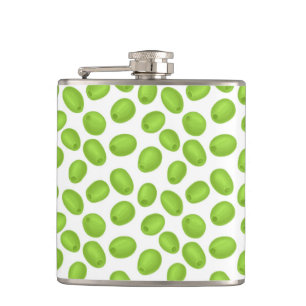 Petaca Patrón con aceitunas verdes