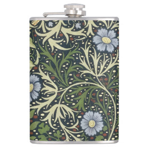 Petaca Patrón de algas marinas William Morris Arte de cos