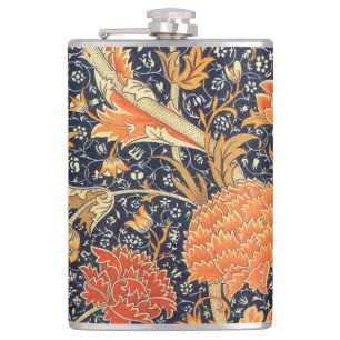 Petaca Patrón de Art Nouveau floral William Morris Cray