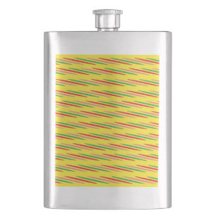 Petaca Patrón de bandas de verano de la sandía-56204