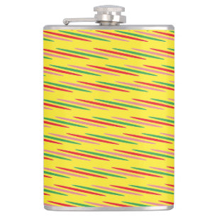Petaca Patrón de bandas de verano de la sandía-56204