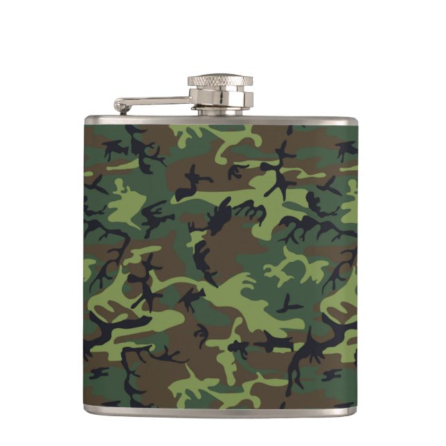 PETACA PATRÓN DE CAZA DE CAMOFLAJE (Anverso)