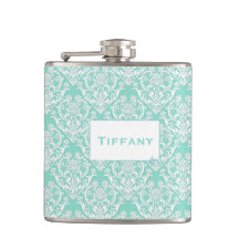 Patrón de Damasco Blanco clásico