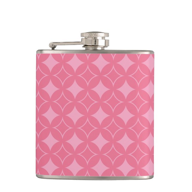 Petaca Patrón de envío rosa (Anverso)