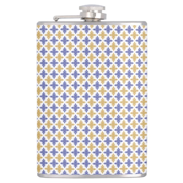 Petaca Patrón de flor (Anverso)