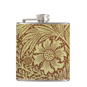 Petaca Patrón de Flor Antigua Marigold de William Morris