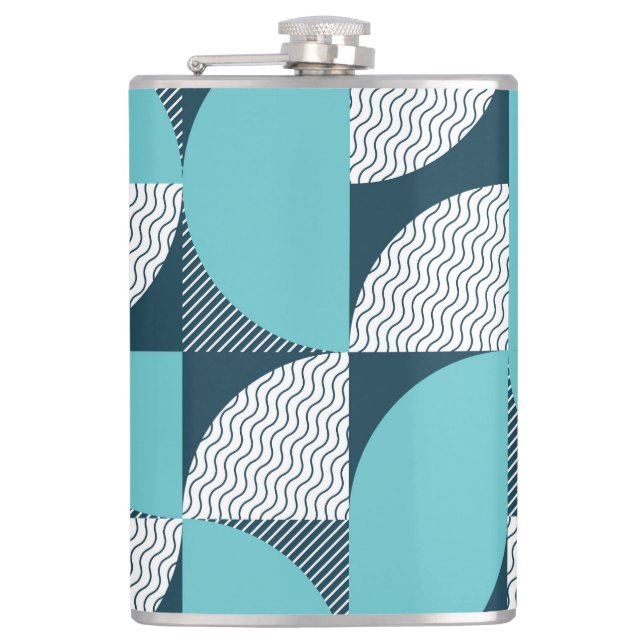 Petaca Patrón de forma geométrica creativa (Anverso)