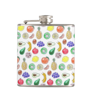 Petaca Patrón de frutas