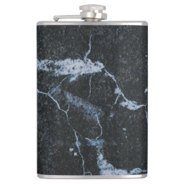 Petaca Patrón de mármol negro