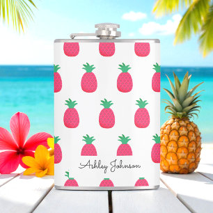 Petaca Patrón de Piña Rosa Lindo Blanco