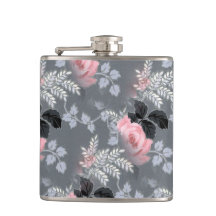 Patrón de Rosas rosa claro