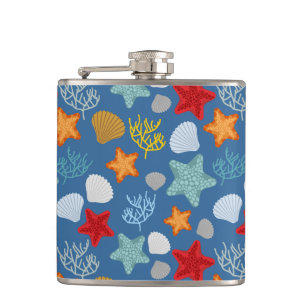 Petaca Patrón de vida submarino